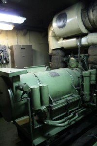 Engine Room on the Caspian Sea Ferry