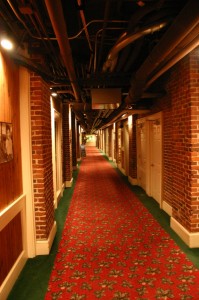Basement of the Mount Washington Resort