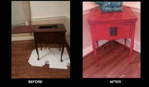 before after